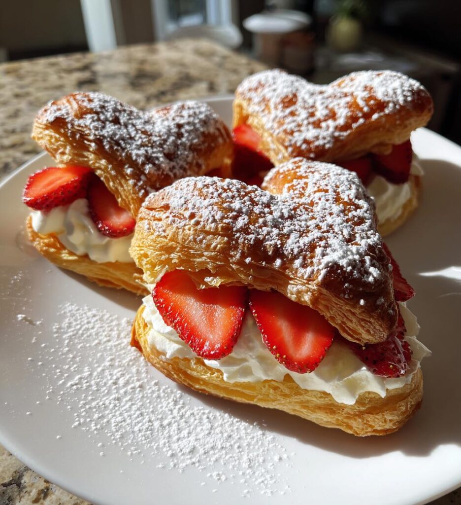 valentines day puff pastry