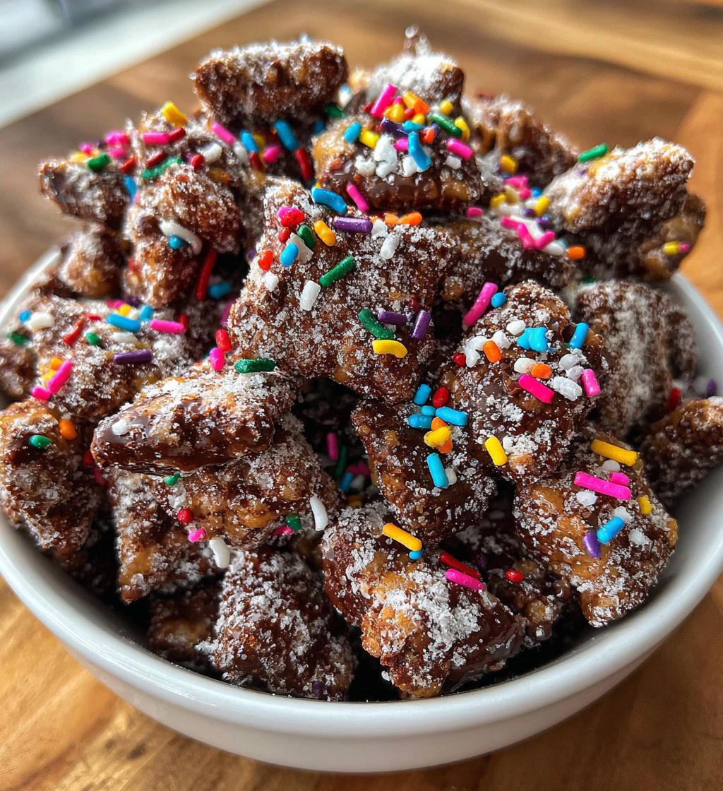 valentines day puppy chow
