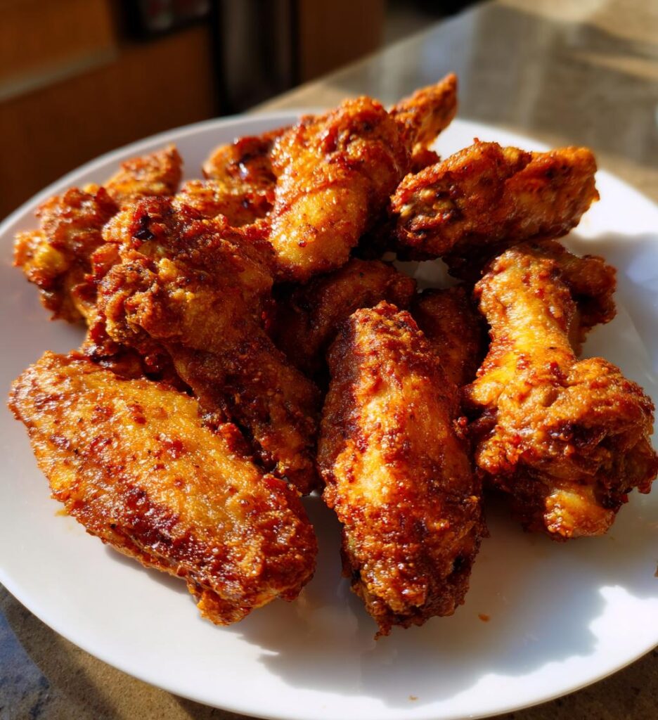 Air Fryer BBQ Chicken Wings