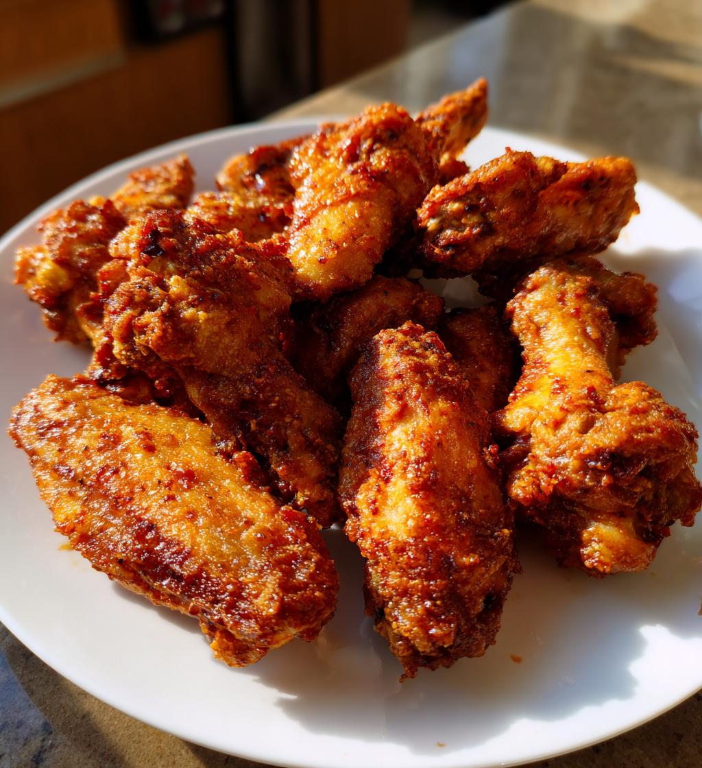 Air Fryer BBQ Chicken Wings