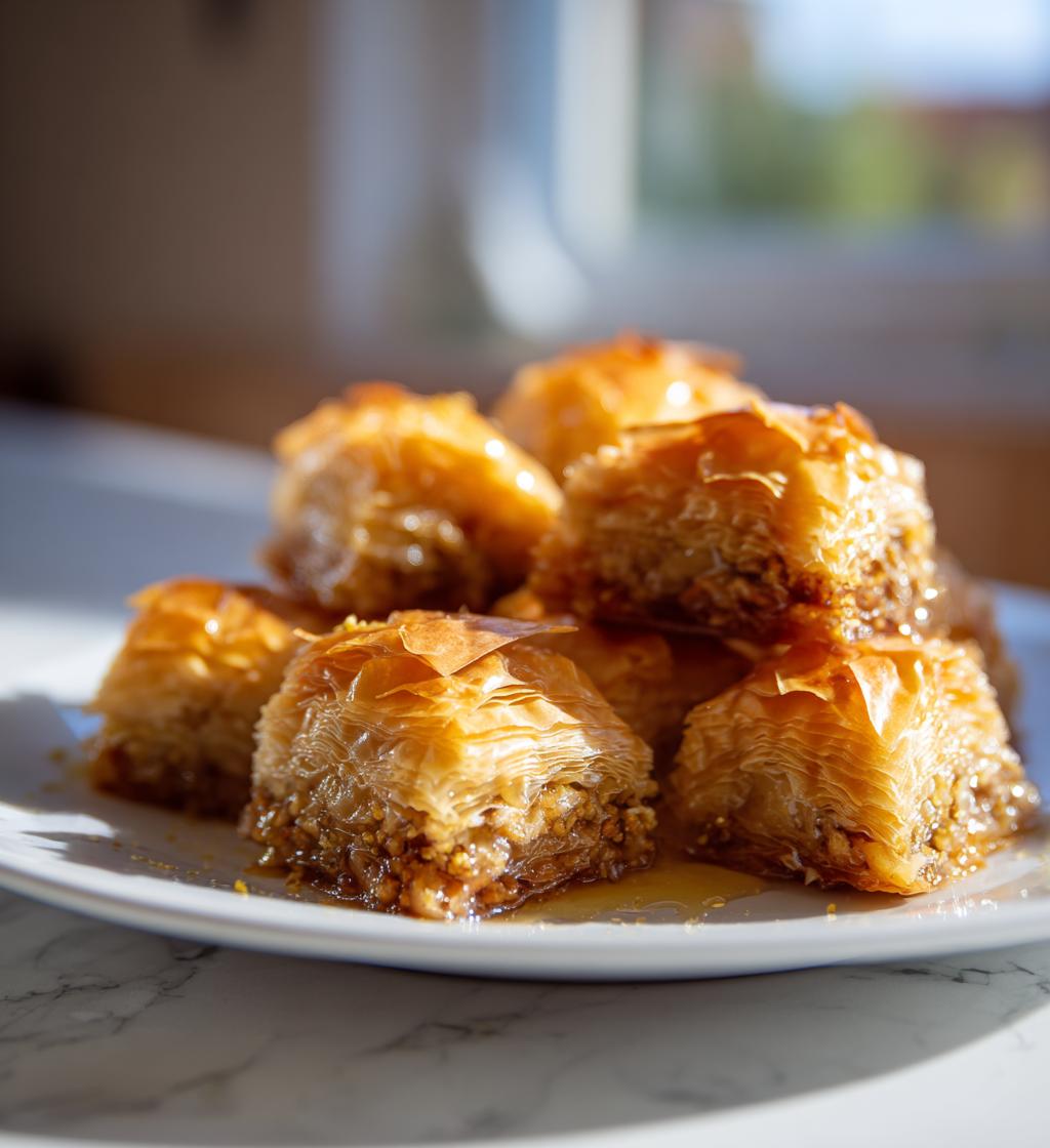Air Fryer Baklava Bites