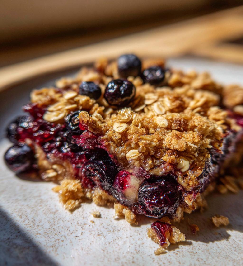 Air Fryer Blueberry Crisp