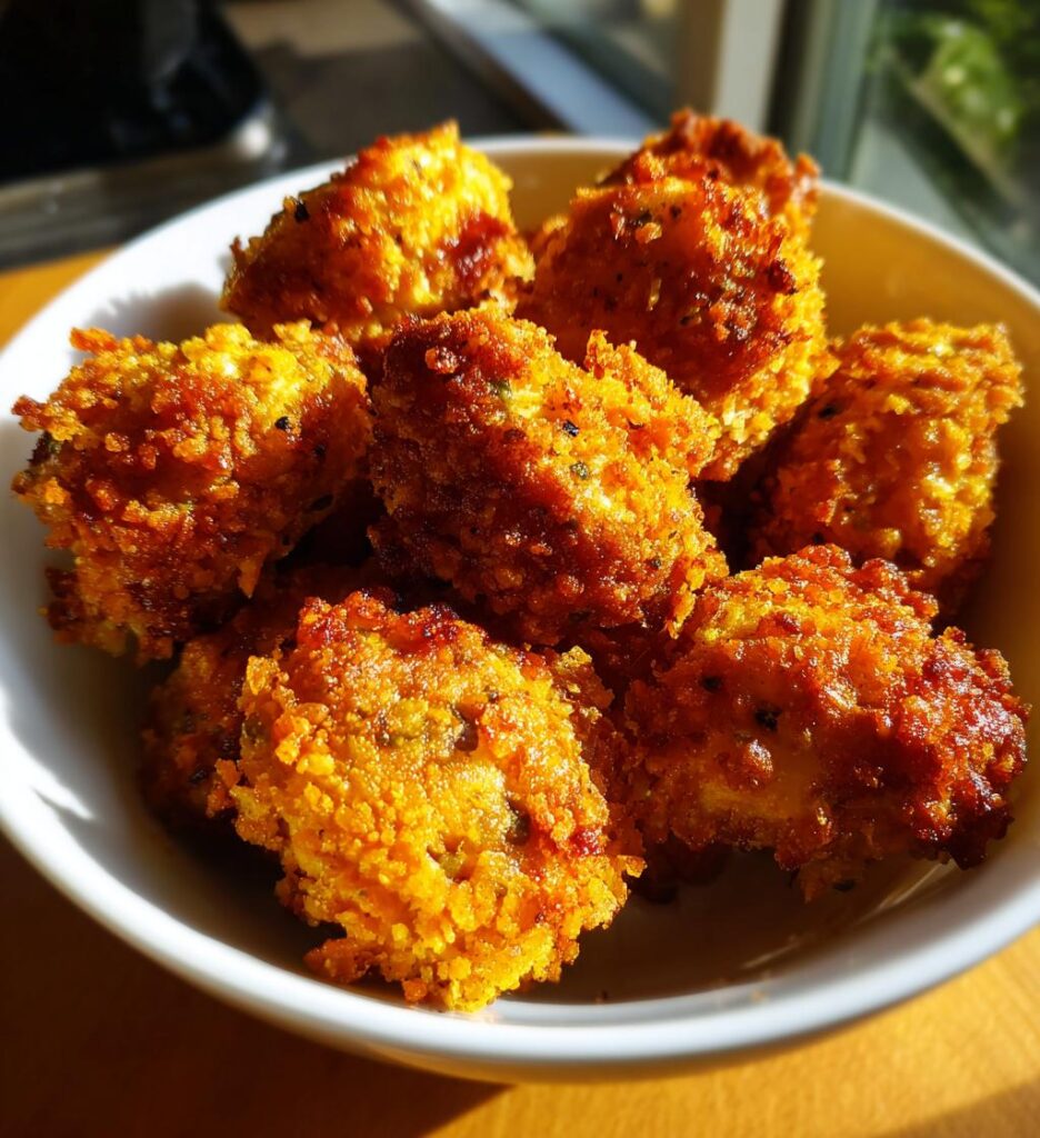 Air Fryer Breaded Mushrooms