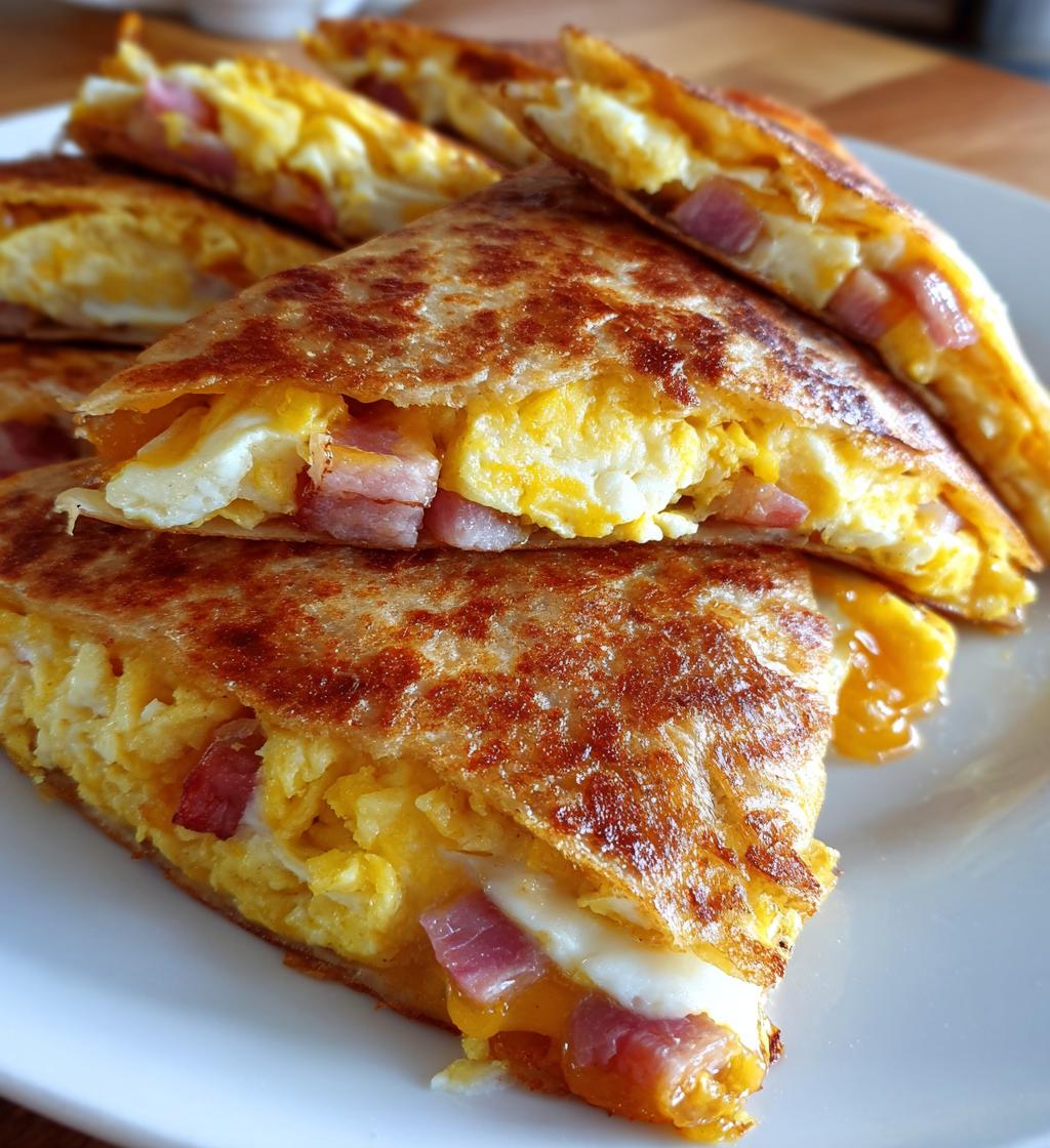 Air Fryer Breakfast Quesadilla