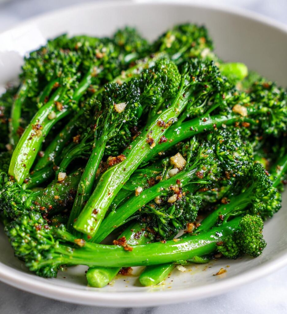 Air Fryer Broccolini