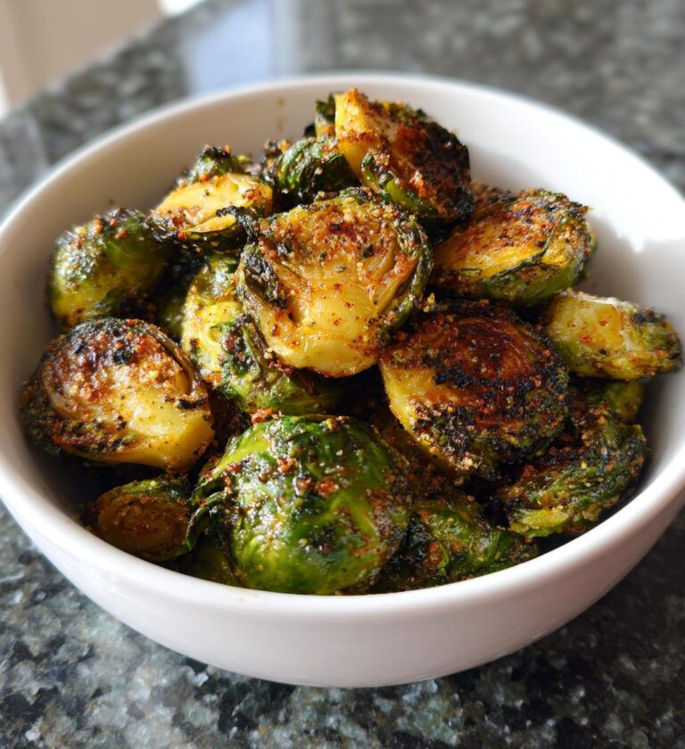 Air Fryer Brussels Sprouts (with Bacon or Olive Oil)