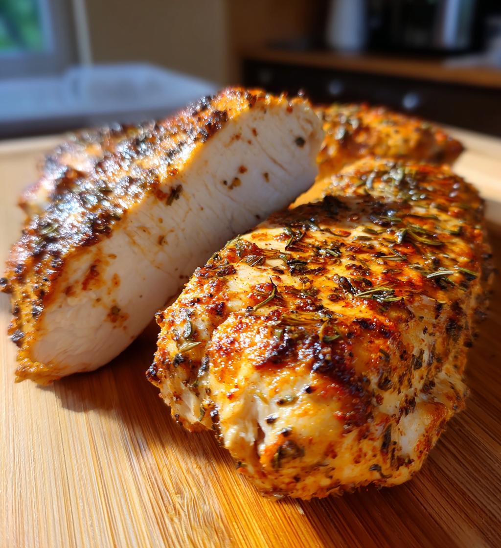 Air Fryer Cajun-Spiced Chicken fillet