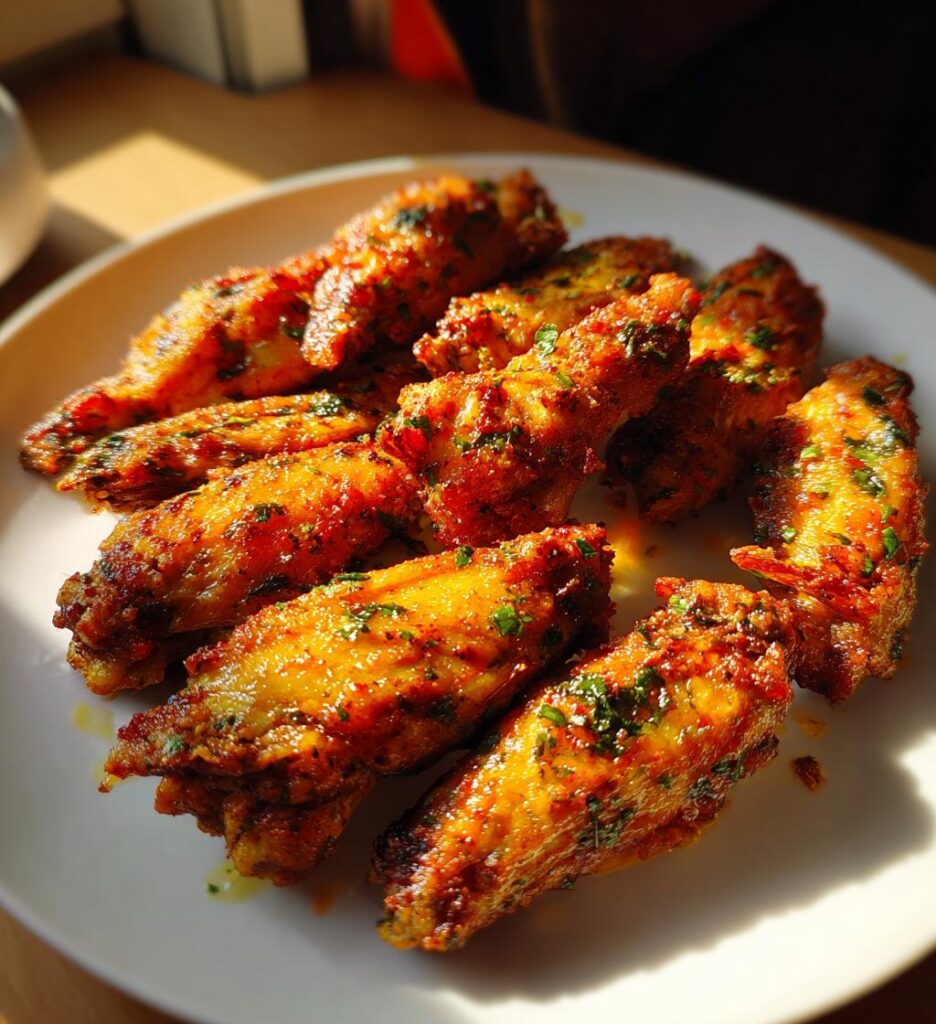 Air Fryer Caribbean Rum Wings