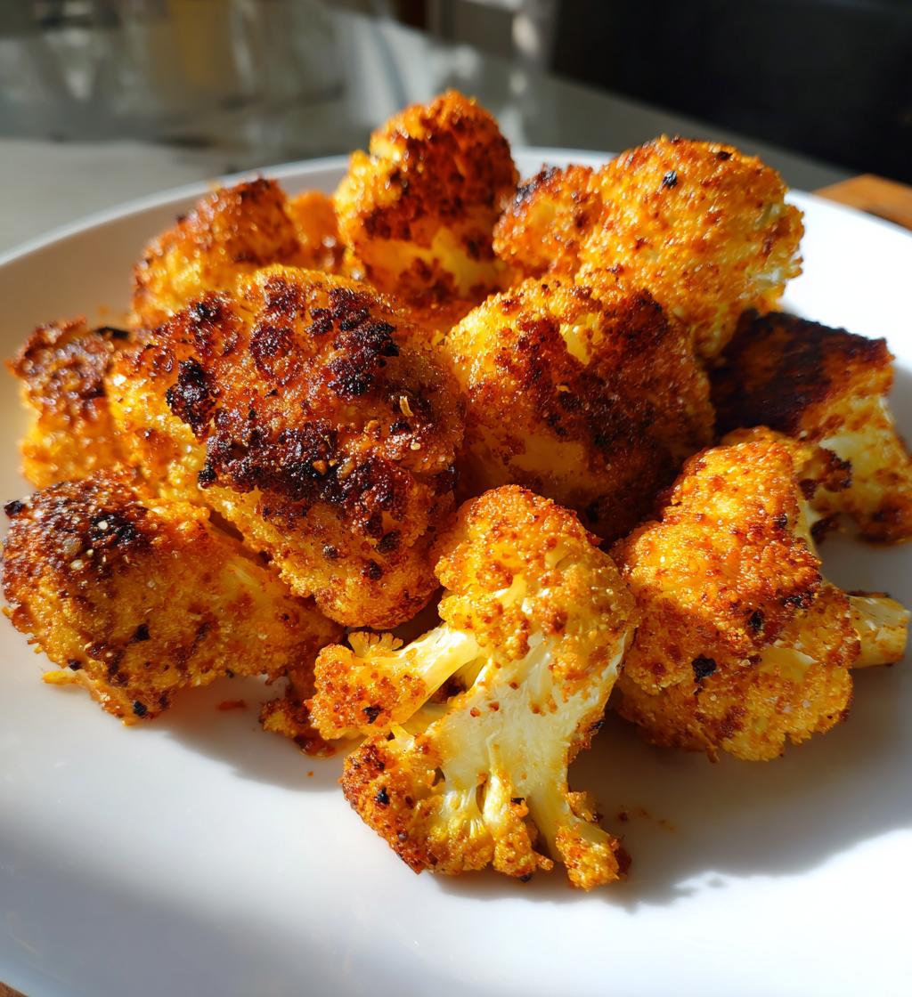Air Fryer Cauliflower Florets