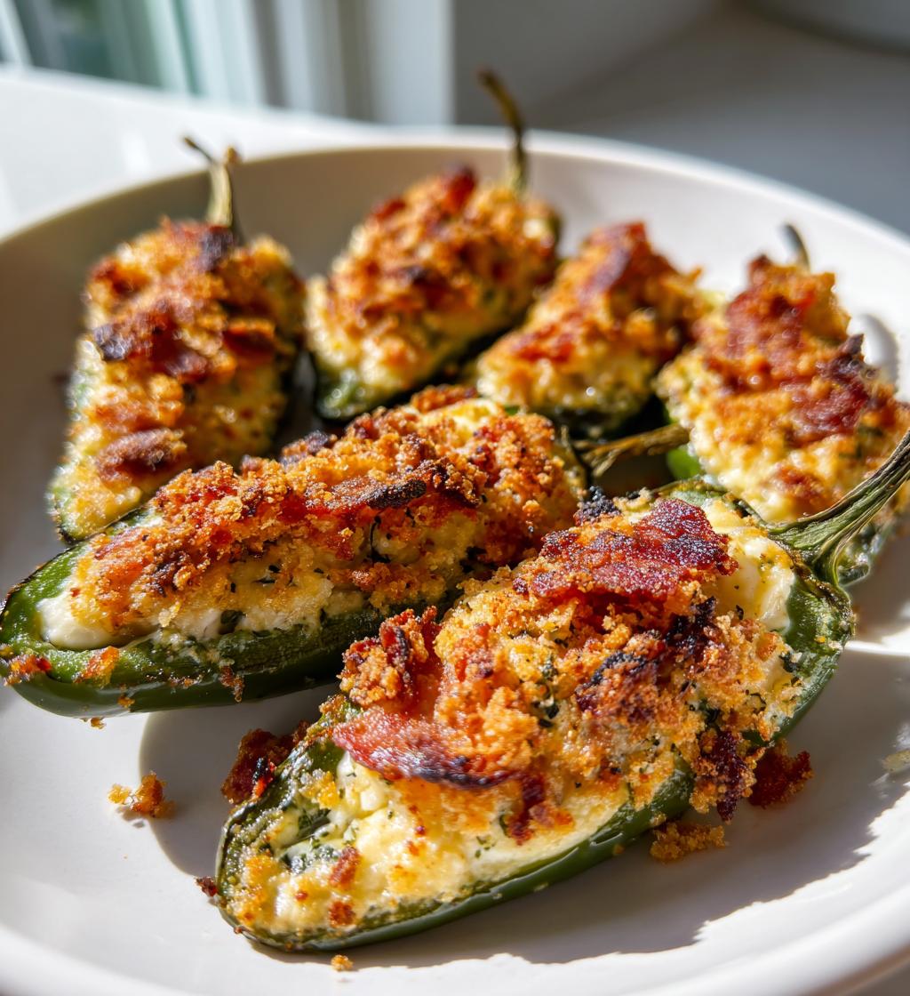 Air Fryer Cheese-Stuffed Jalapeño Poppers