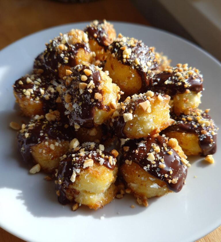 Air Fryer Choco-Banana Bites