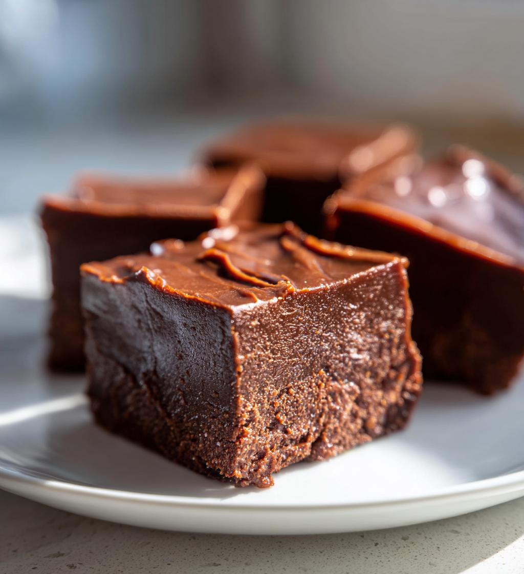 Air Fryer Chocolate Fudge