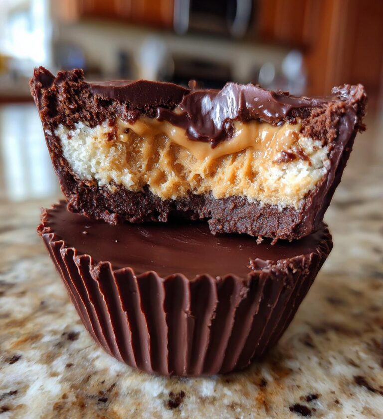 Air Fryer Chocolate Peanut Butter Cups