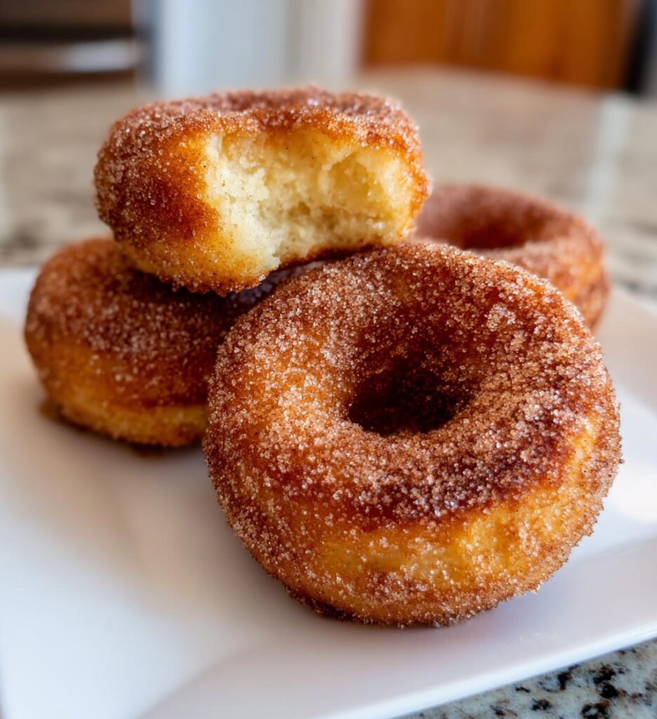 Air Fryer Cinnamon Sugar Donuts