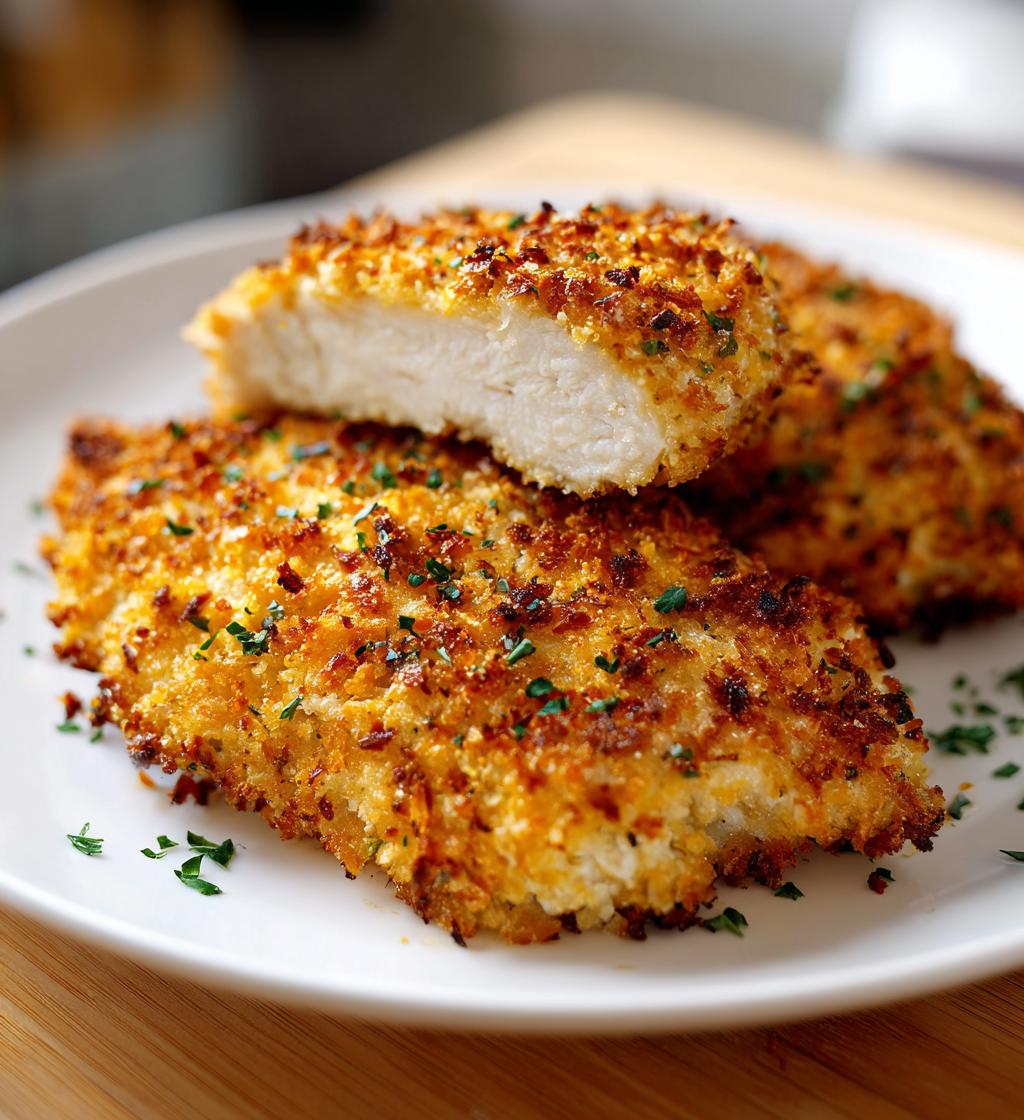 Air Fryer Coconut Crusted Chicken fillet
