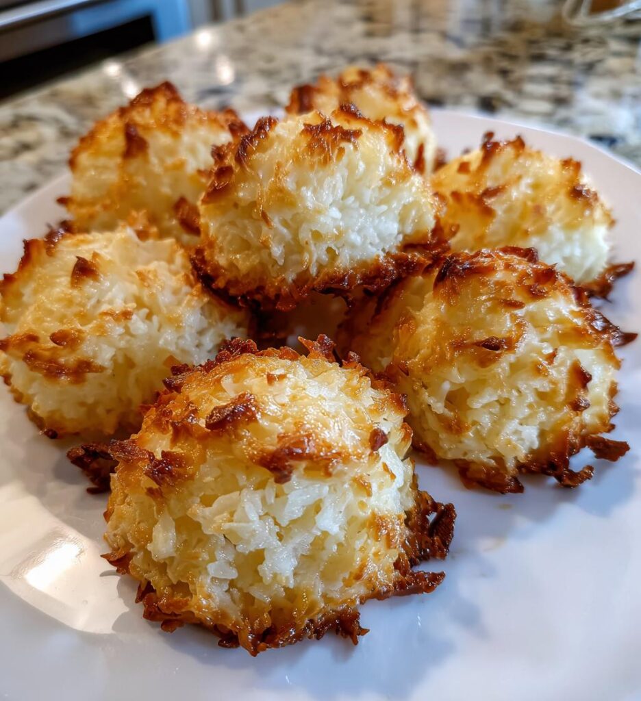 Air Fryer Coconut Macaroons
