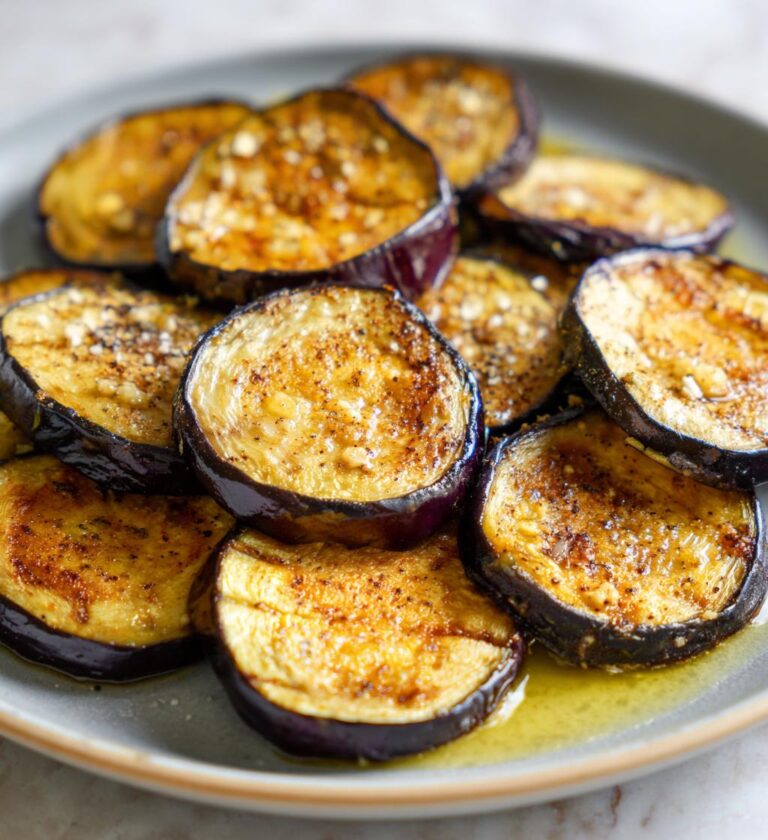 Air Fryer Eggplant (No Breading)