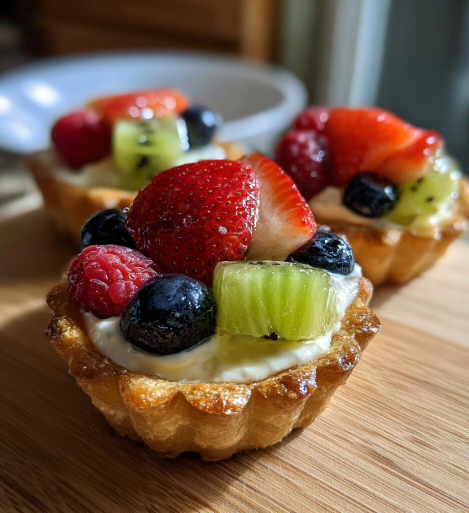 Air Fryer Fruit Tartlets