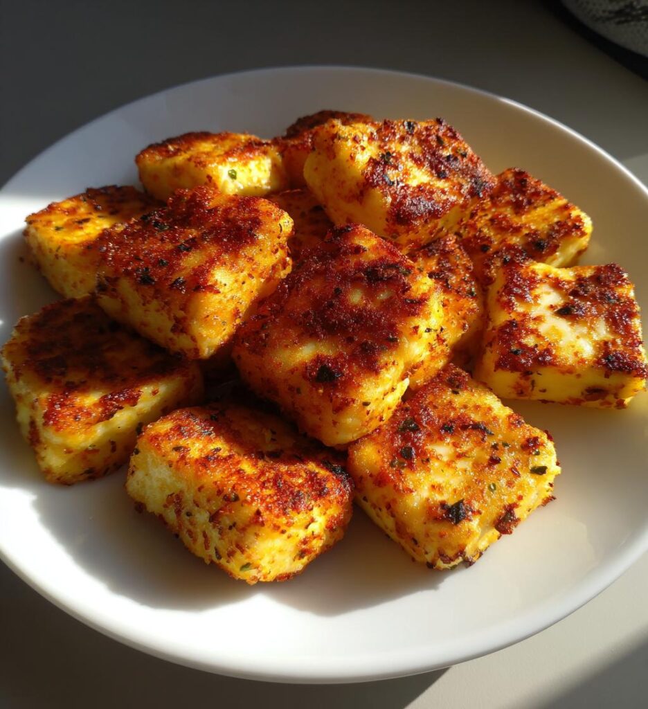 Air Fryer Halloumi Cheese Bites