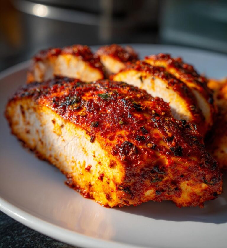 Air Fryer Harissa Chicken fillet