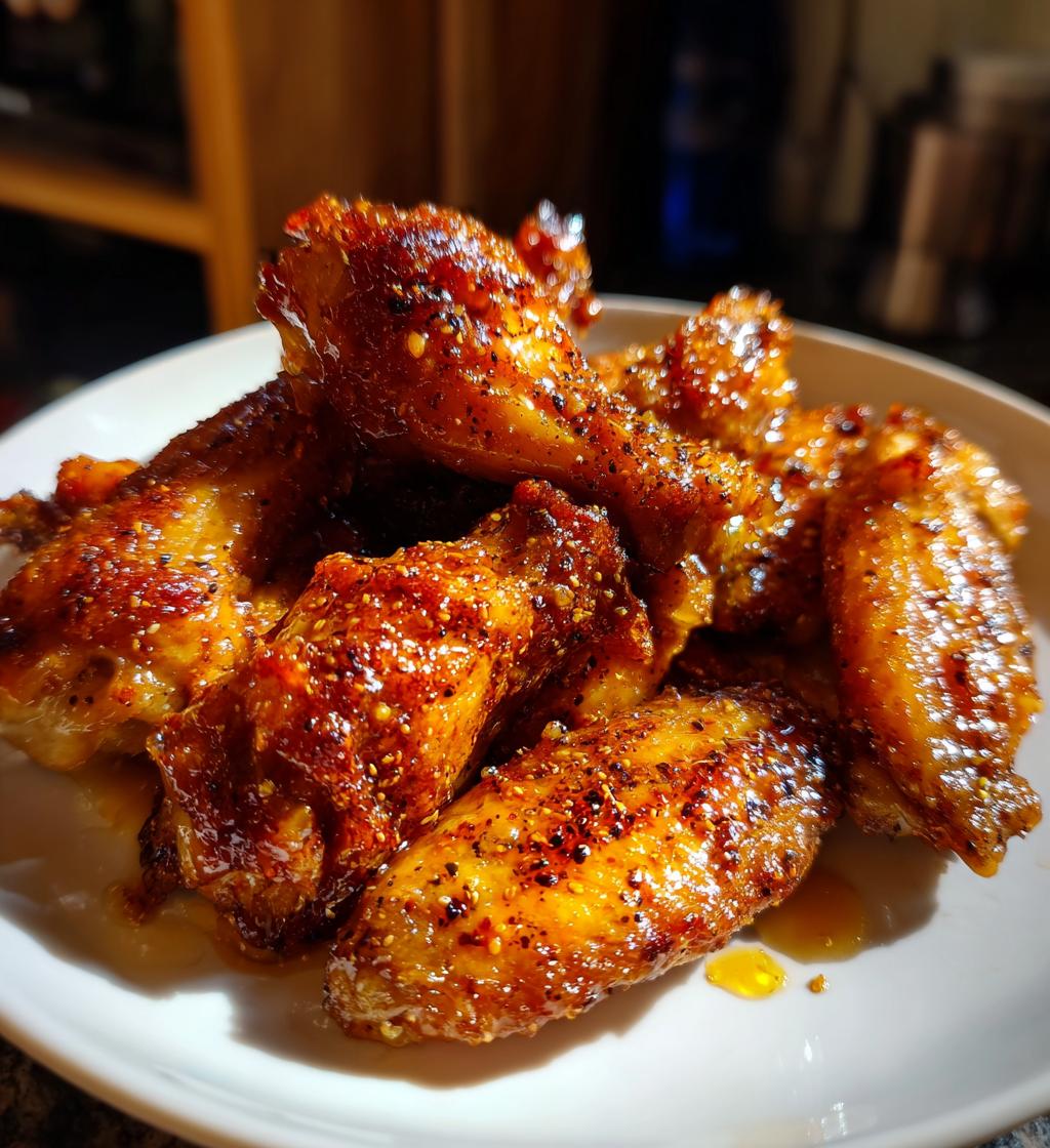 Air Fryer Hot Honey Wings