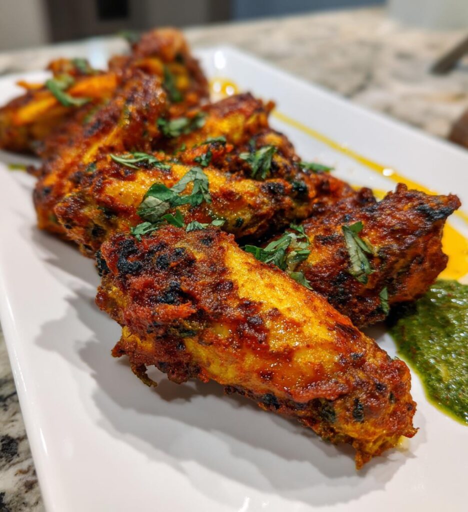 Air Fryer Indian Masala Wings