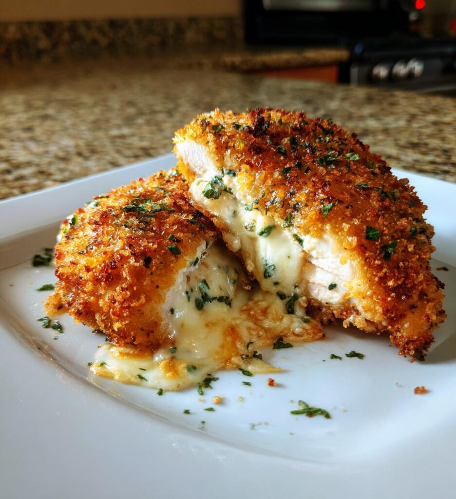 Air Fryer Jalapeño Popper Stuffed Chicken fillet