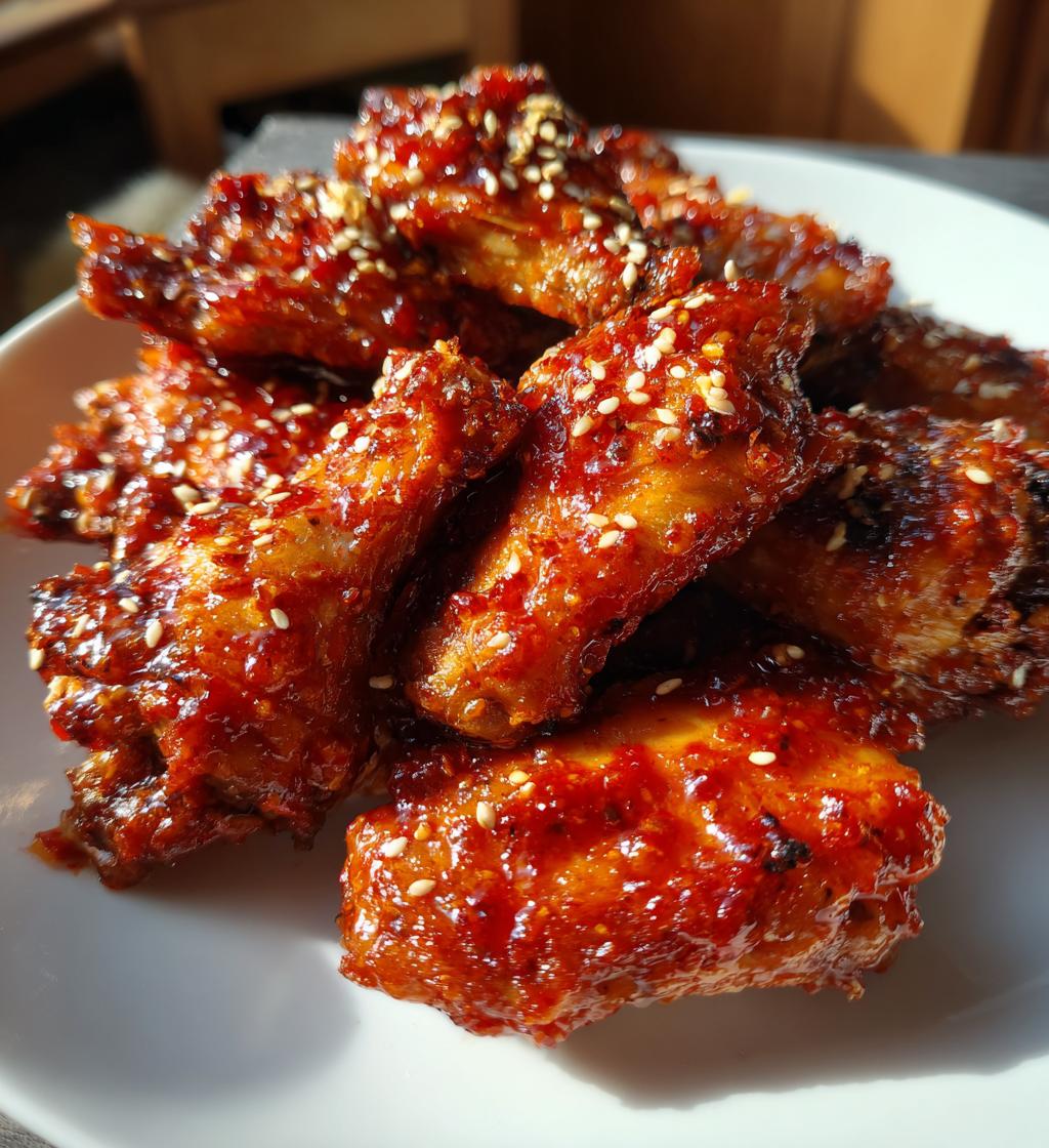 Air Fryer Korean Gochujang Wings