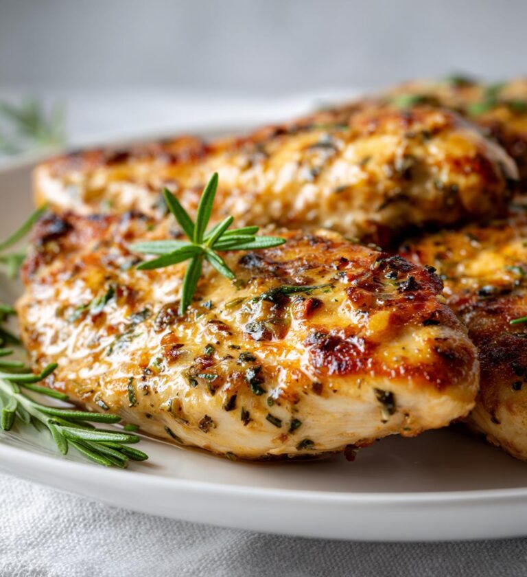 Air Fryer Lemon Garlic Chicken fillet