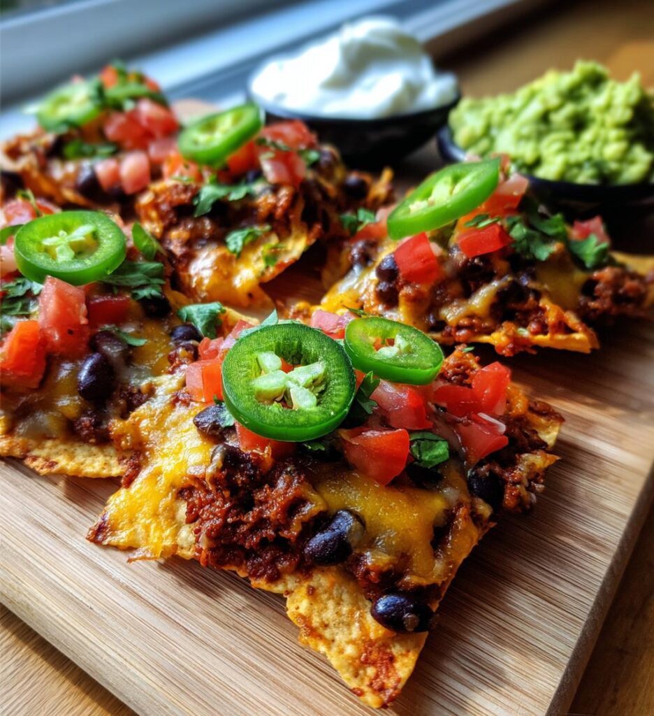 Air Fryer Loaded Nacho Bites