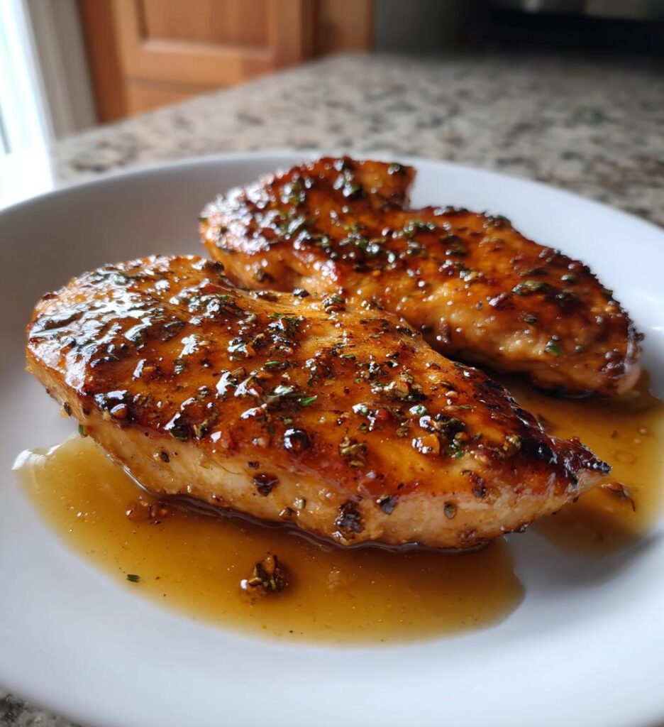 Air Fryer Maple Glazed Chicken fillet