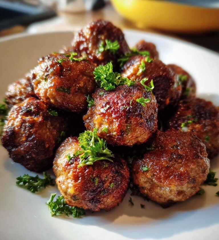 Air Fryer Mini Meatballs