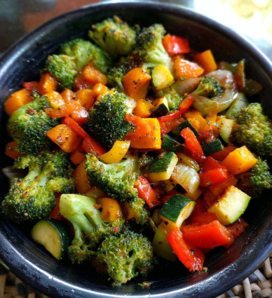 Air Fryer Mixed Vegetables