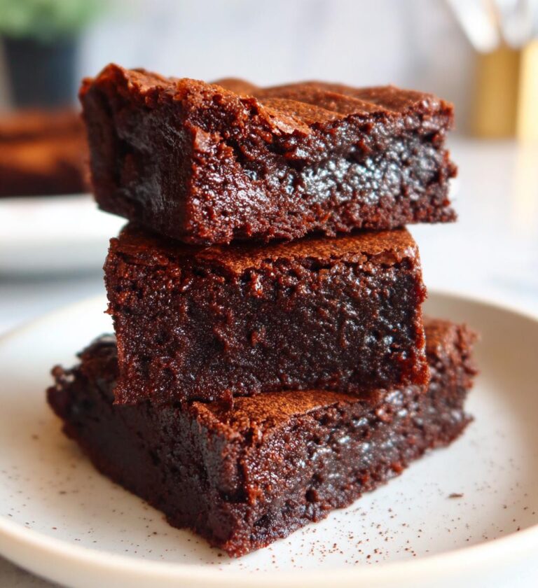 Air Fryer Mocha Brownies