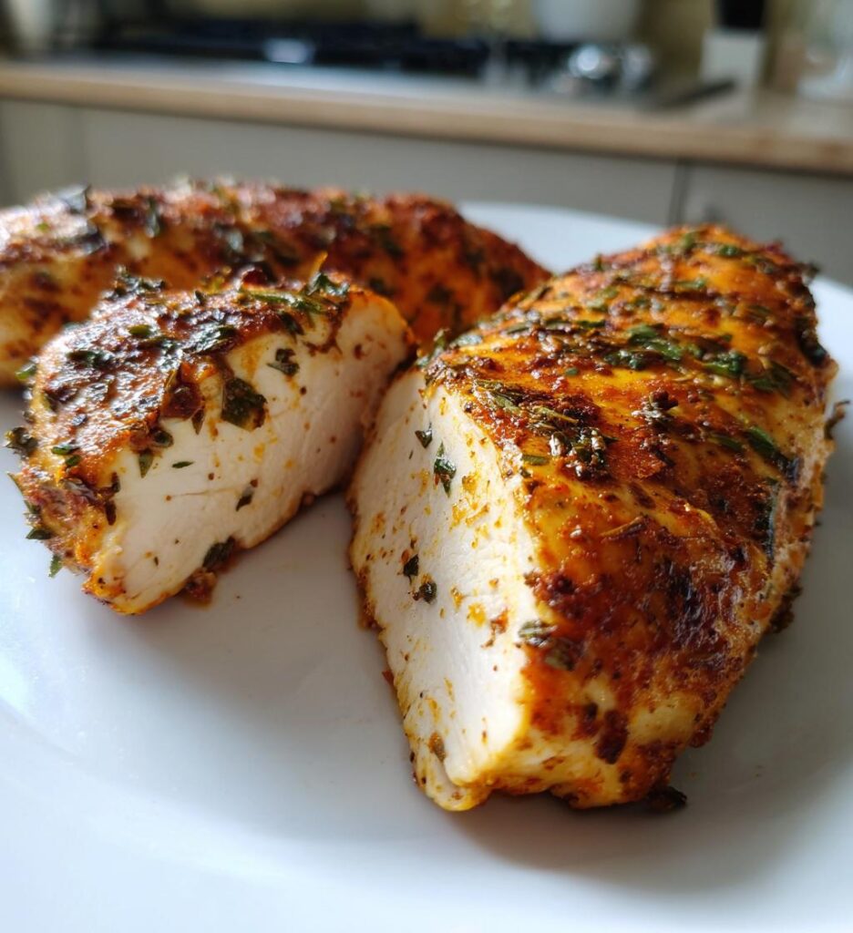 Air Fryer Moroccan-Spiced Chicken fillet