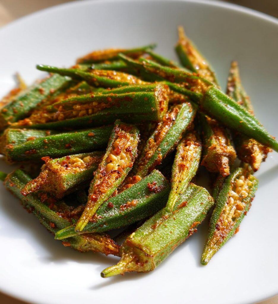 Air Fryer Okra