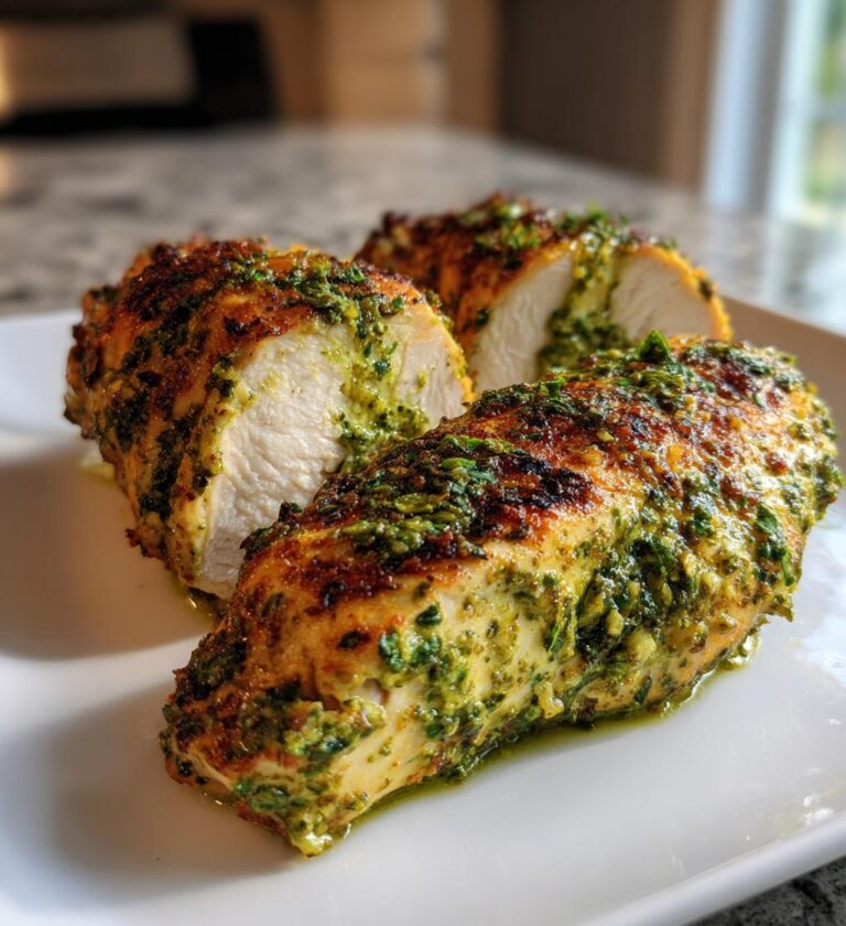 Air Fryer Pesto Chicken fillet