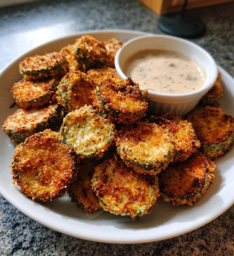 Air Fryer Pickles (Almond Flour Crust)