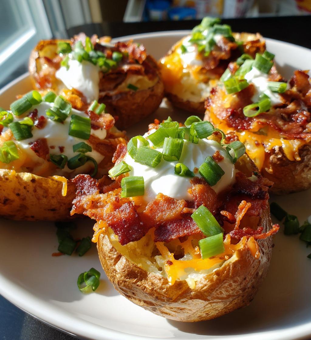 Air Fryer Potato Skins