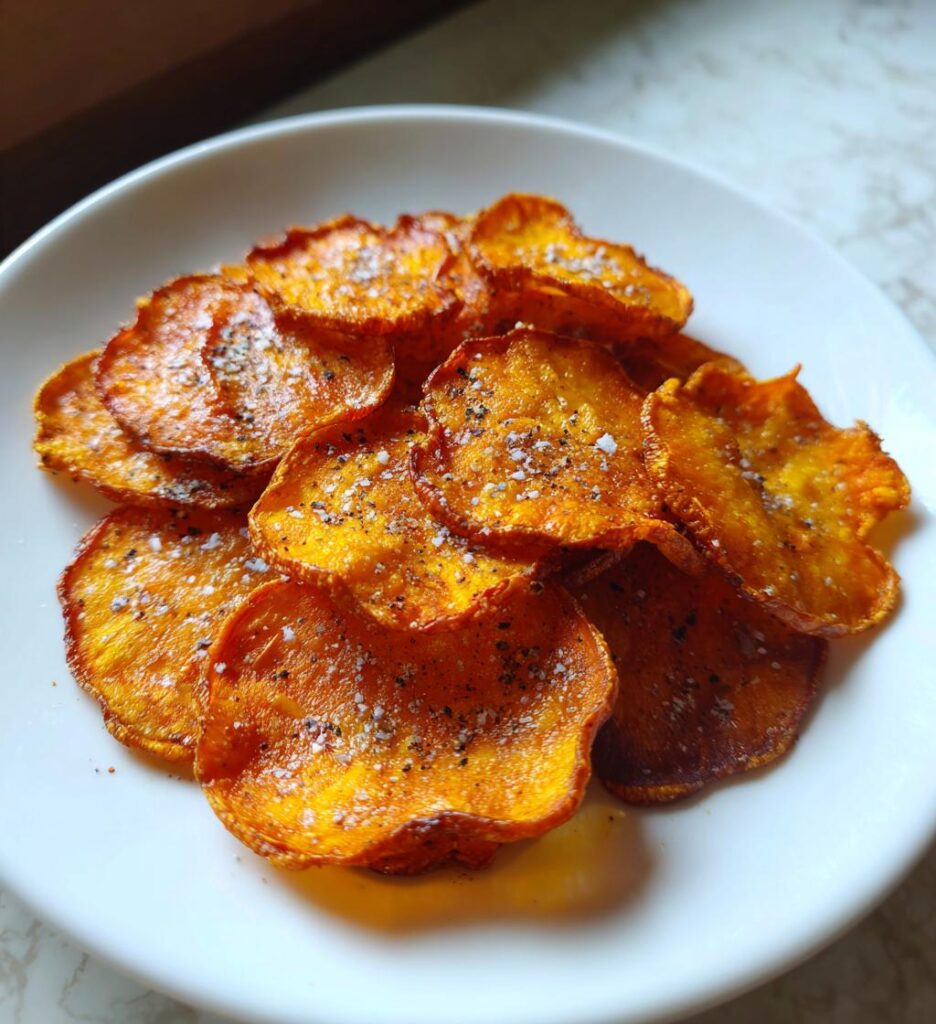 Air Fryer Radish Chips