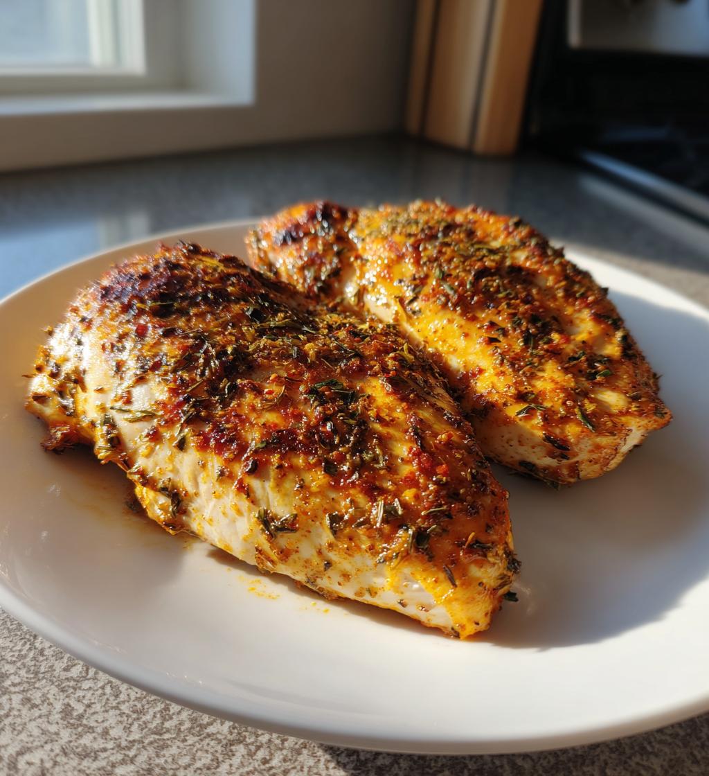 Air Fryer Ranch Seasoned Chicken fillet