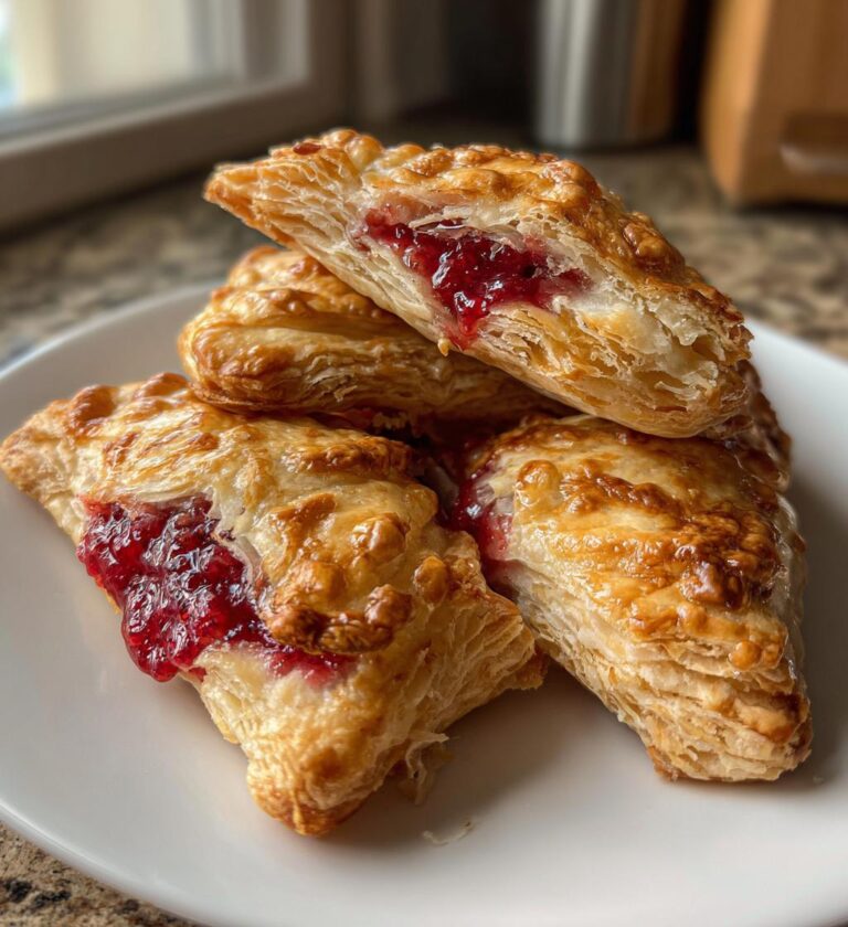 Air Fryer Raspberry Turnovers