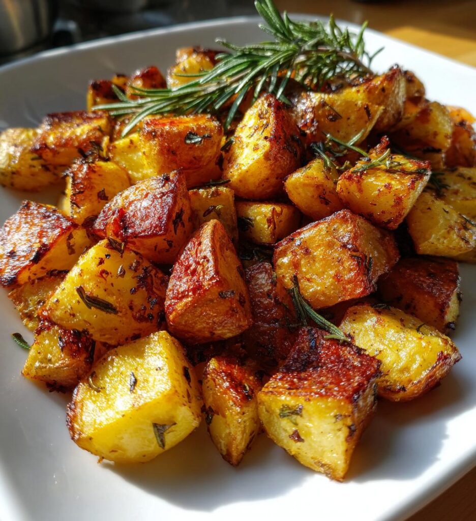 Air Fryer Red Potatoes with Rosemary
