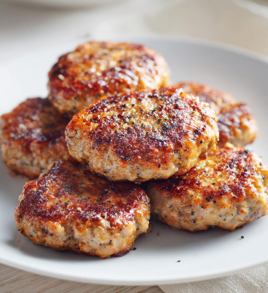 Air Fryer Sausage Patties