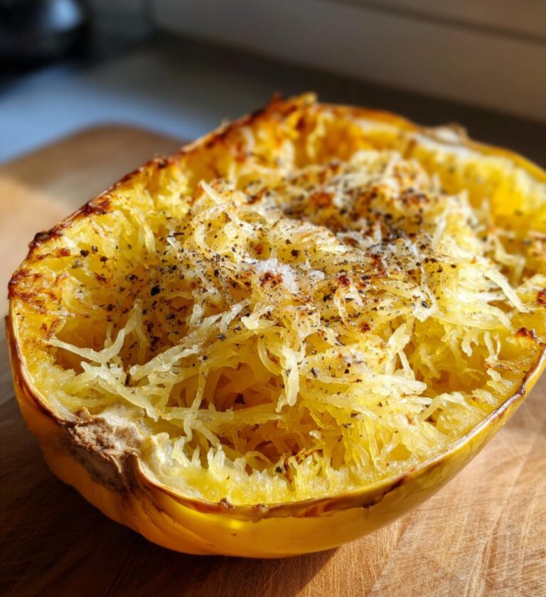 Air Fryer Spaghetti Squash Noodles