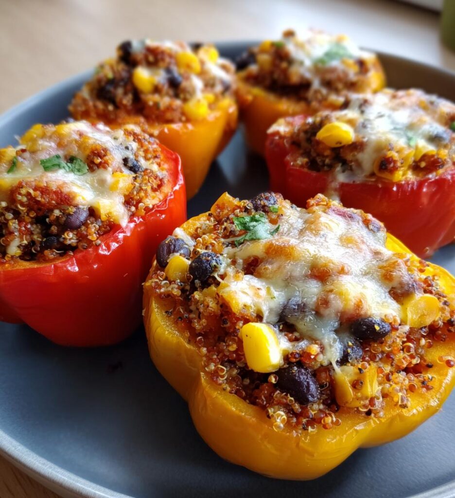Air Fryer Stuffed Bell Pepper Bites