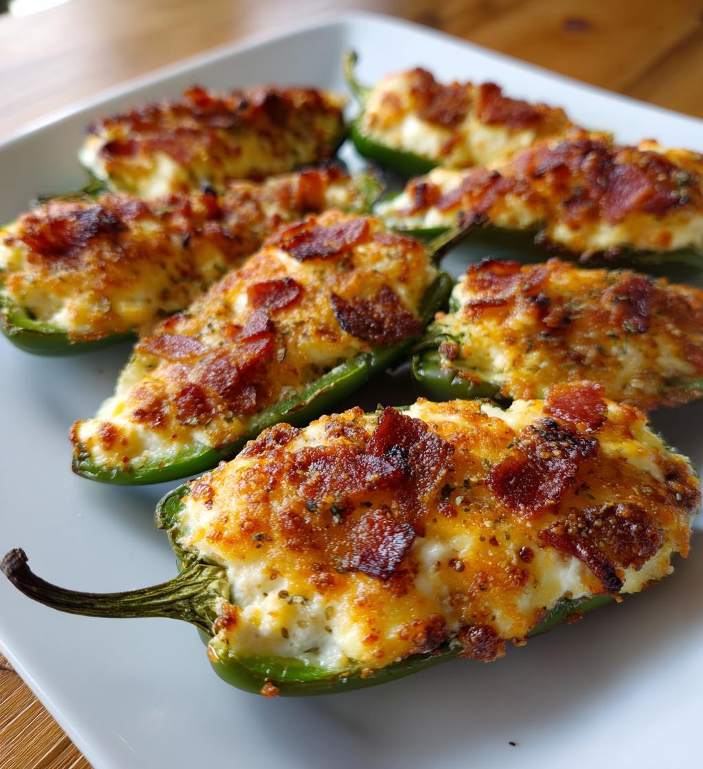 Air Fryer Stuffed Jalapeños (Cream Cheese)