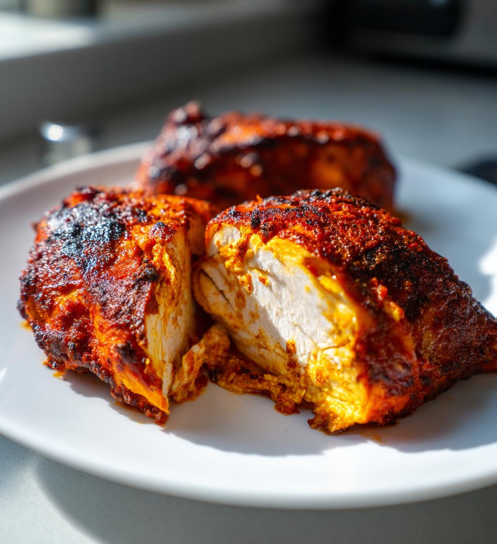 Air Fryer Tandoori Chicken fillet