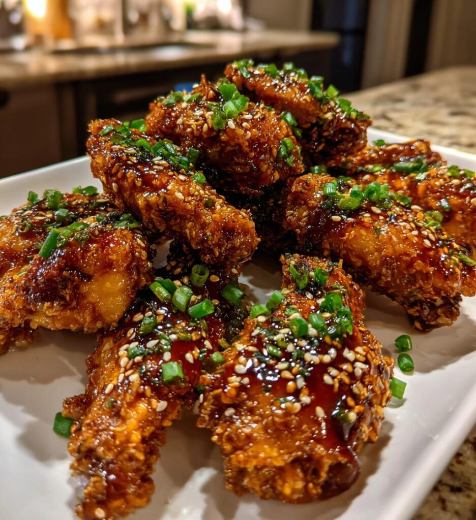 Air Fryer Teriyaki Chicken Wings