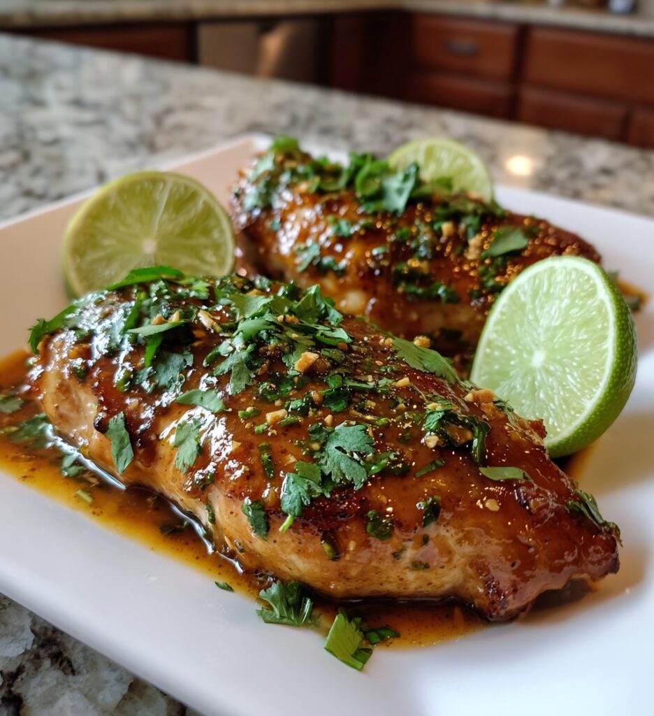 Air Fryer Thai Peanut Chicken fillet